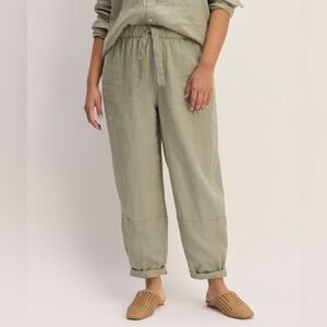 Everlane Linen Barrel Cut Joggers